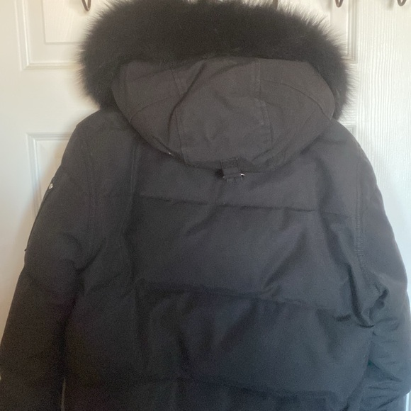 Moose Knuckle 3Q Black Fur - Picture 5 of 9